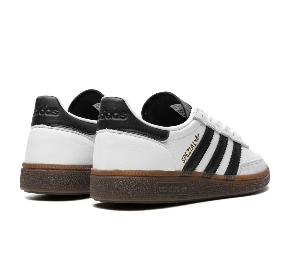 Adidas Spezial 'White Black Gum' Branco / Preto - IE3403