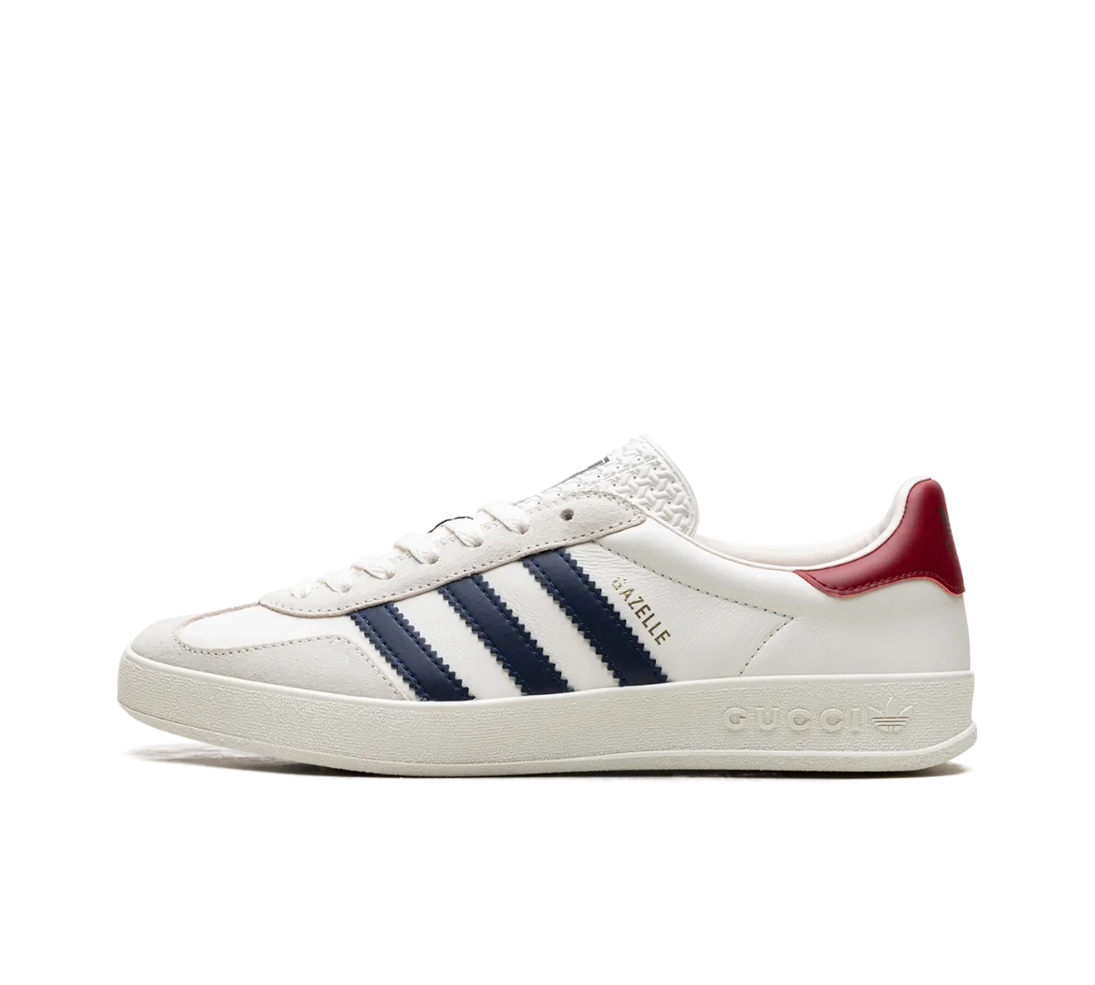 Tênis Adidas x Gucci Gazelle 'White' Branco - HQ8849