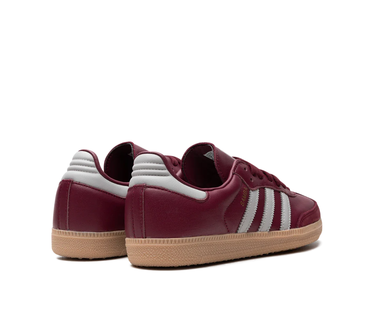 Adidas Samba OG 'Burgundy Gum' - JH8700