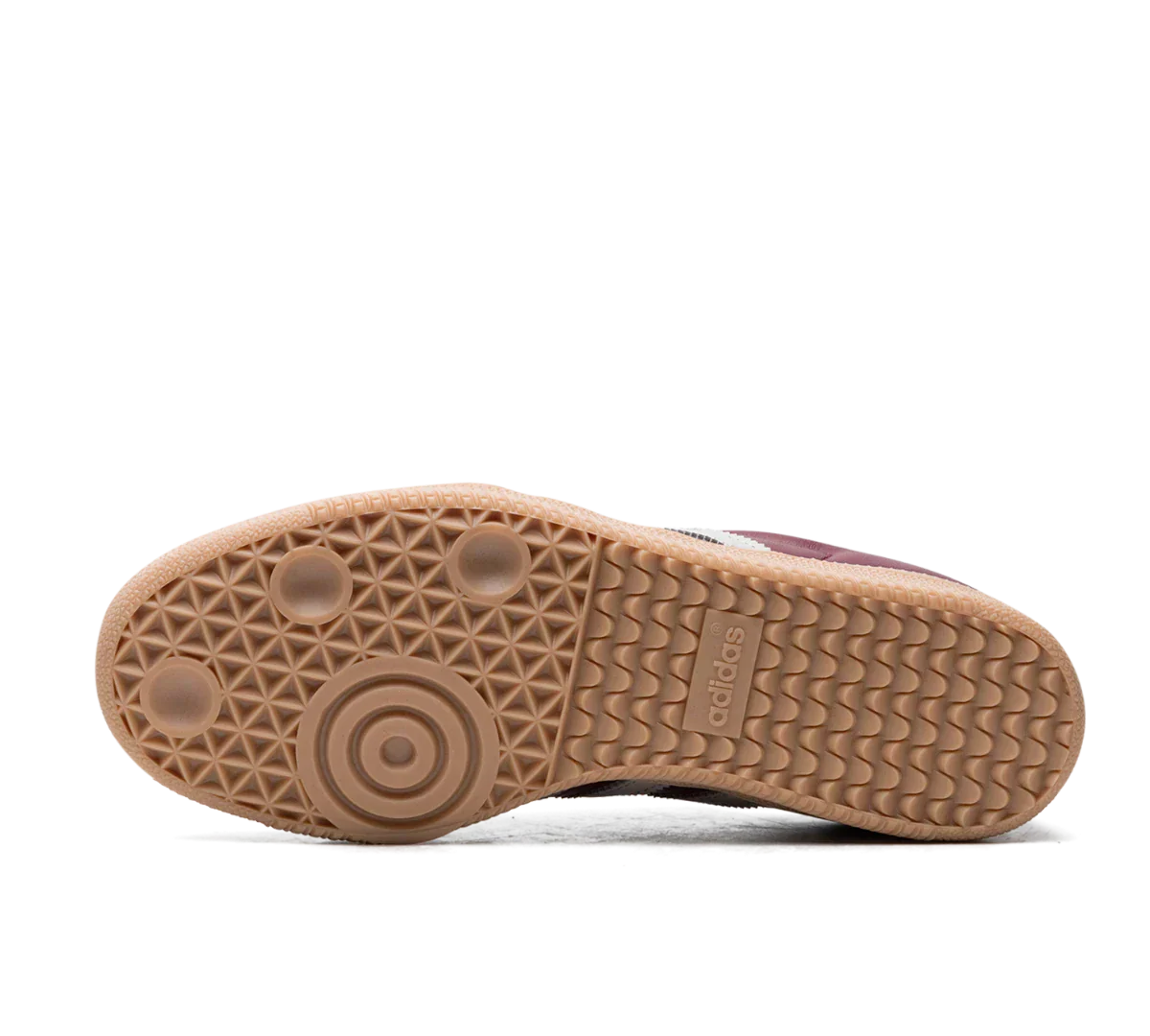 Adidas Samba OG 'Burgundy Gum' - JH8700