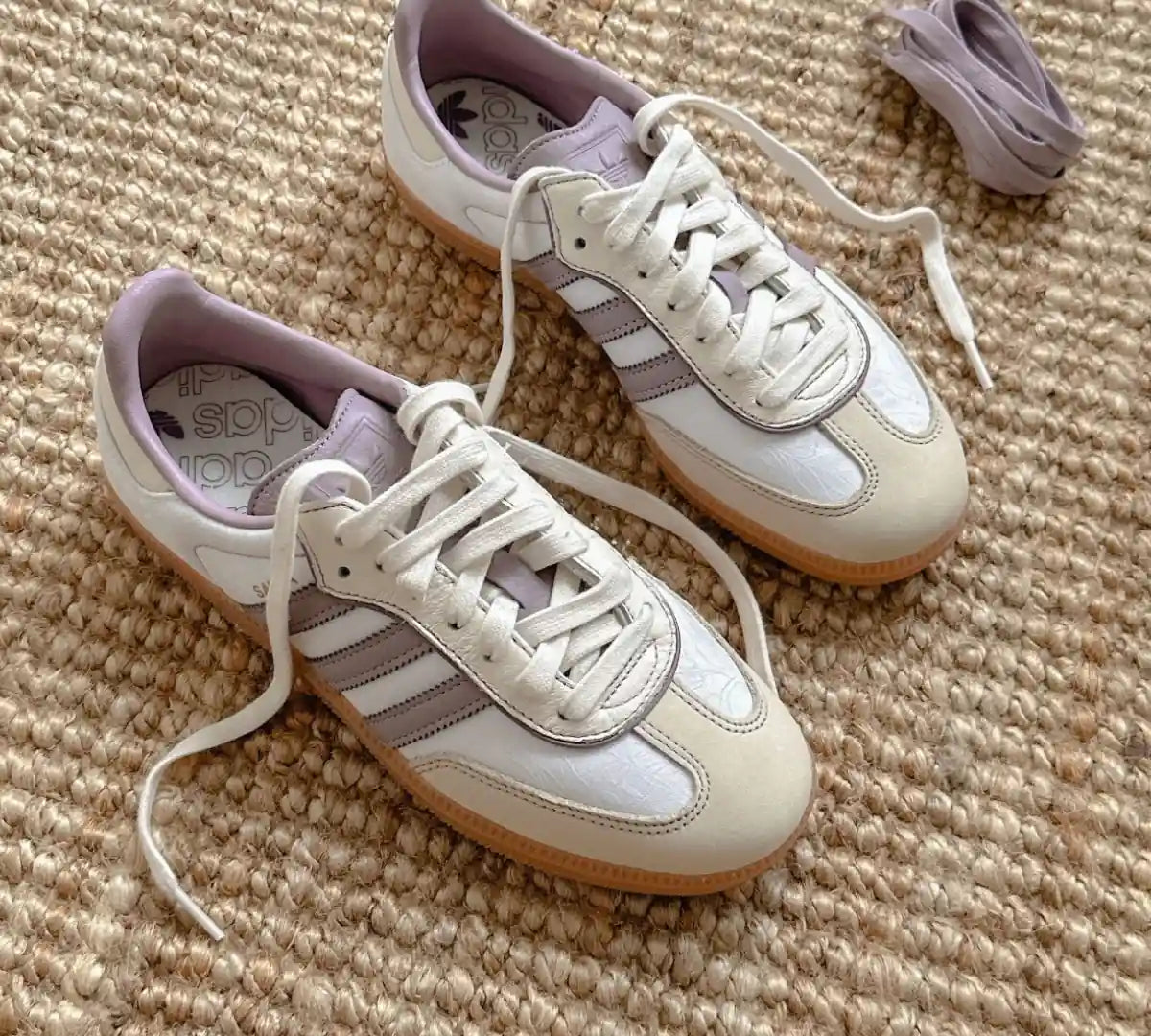 Adidas Samba OG 'Cream White Preloved Fig' - IE1417