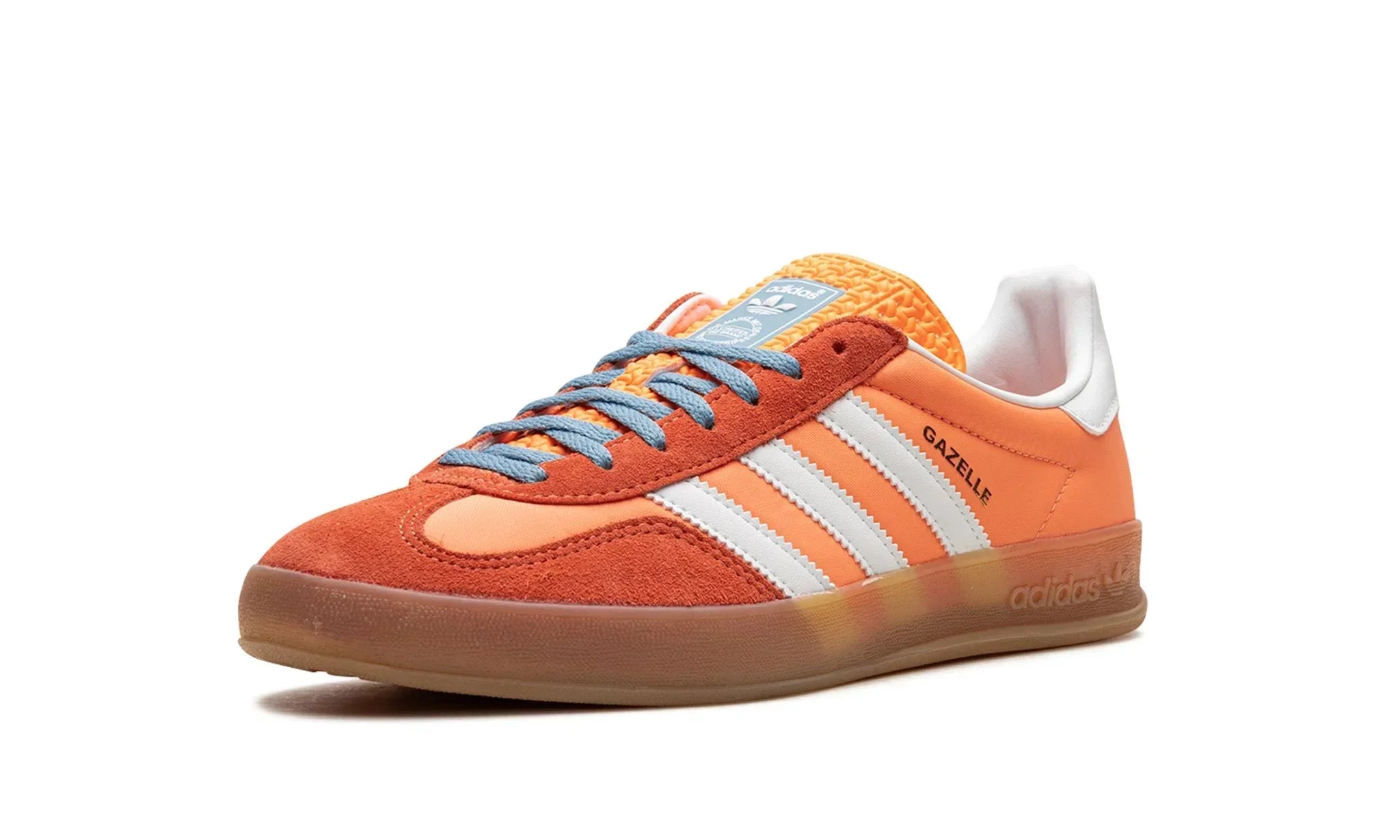 Tênis Adidas Gazelle Indoor Feminino "Beam Orange" Laranja - HQ9016