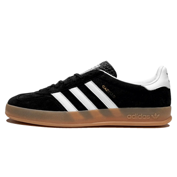 Tênis Adidas Gazelle Indoor Feminino "Black White Gum" Preto / Branco - H06259