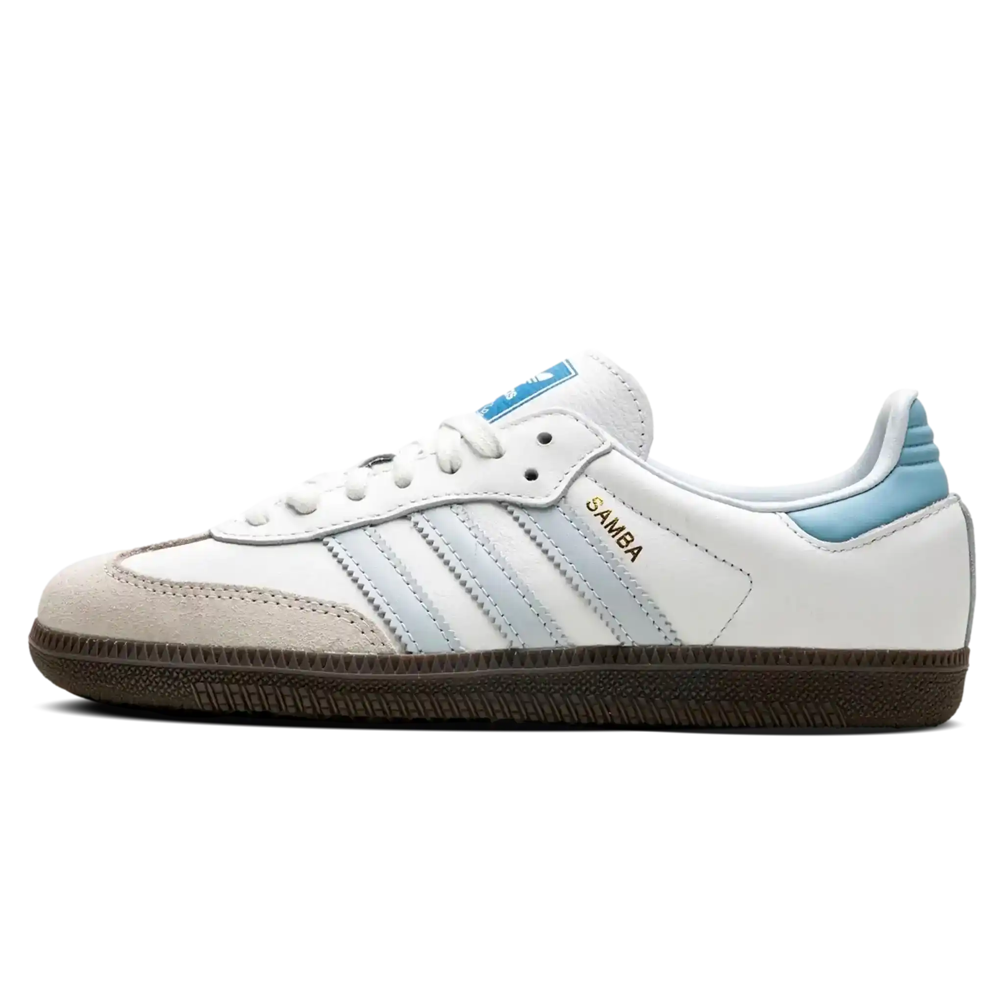 Tênis Adidas Samba OG Feminino "Halo Blue" Azul - ID2055