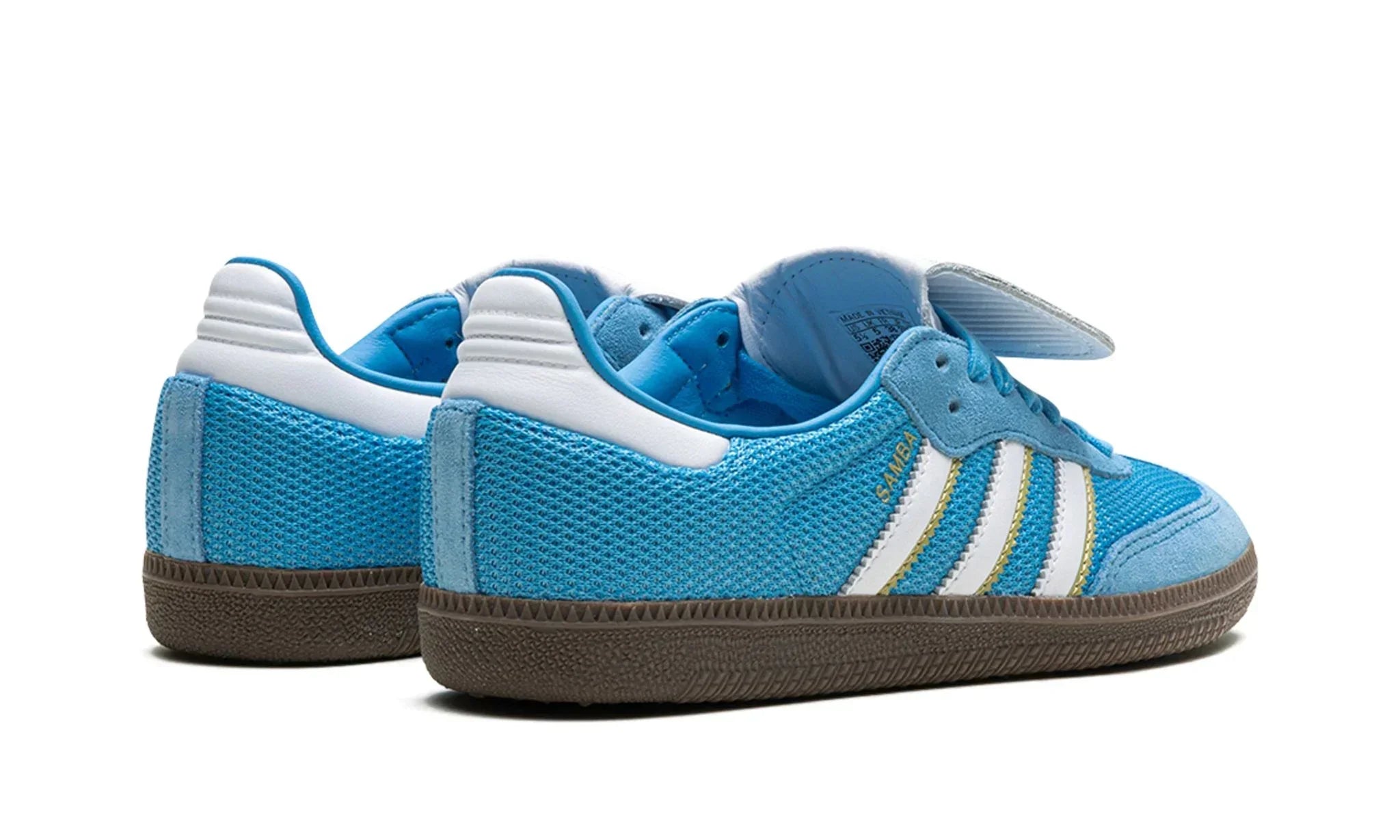 Tênis Adidas Samba OG Feminino "Blue Burst" Azul - IE9170