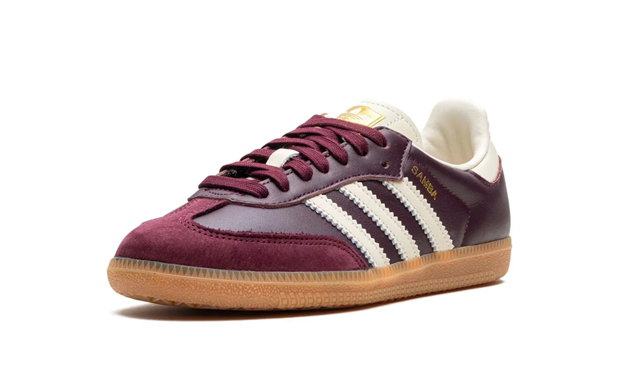 Tênis Adidas Samba OG Feminino "Maroon" Roxo - ID0477