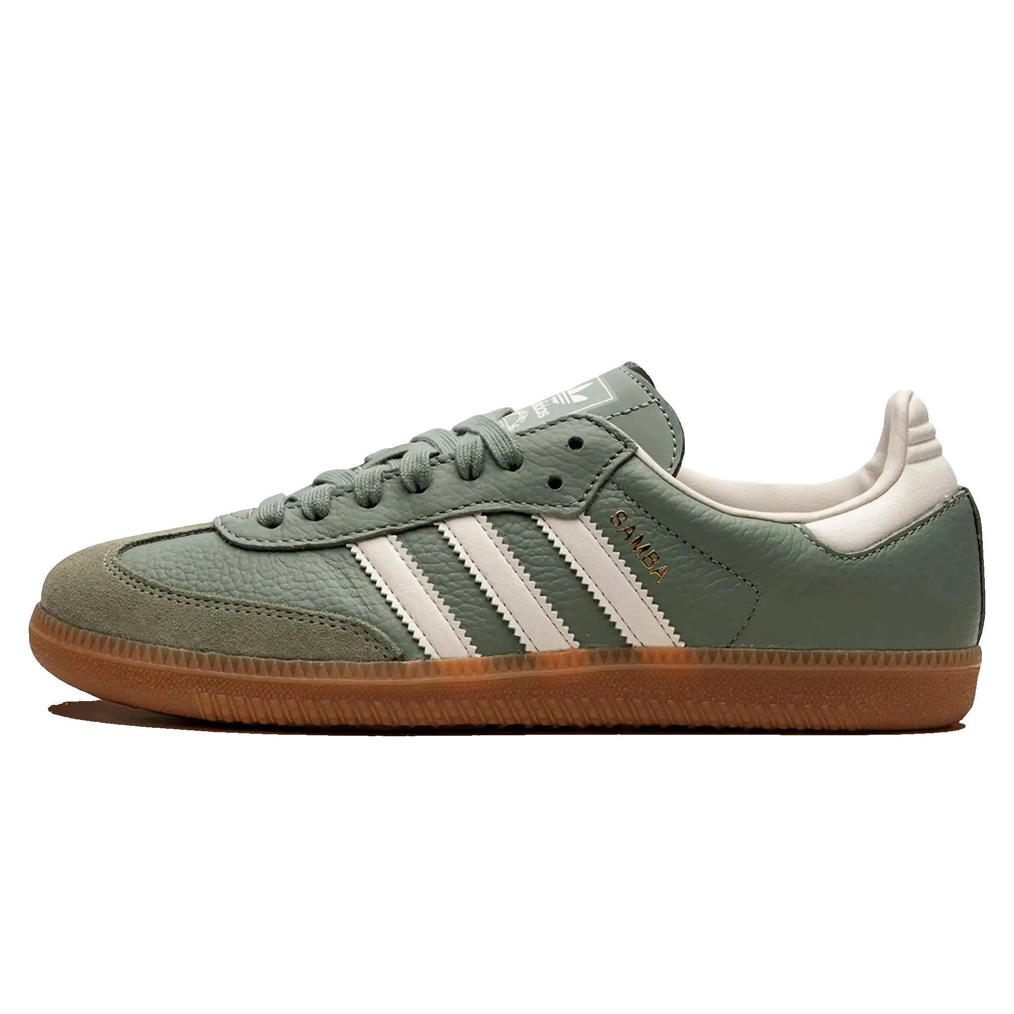 Tênis Adidas Samba OG Feminino "Green White" Verde - IE7011