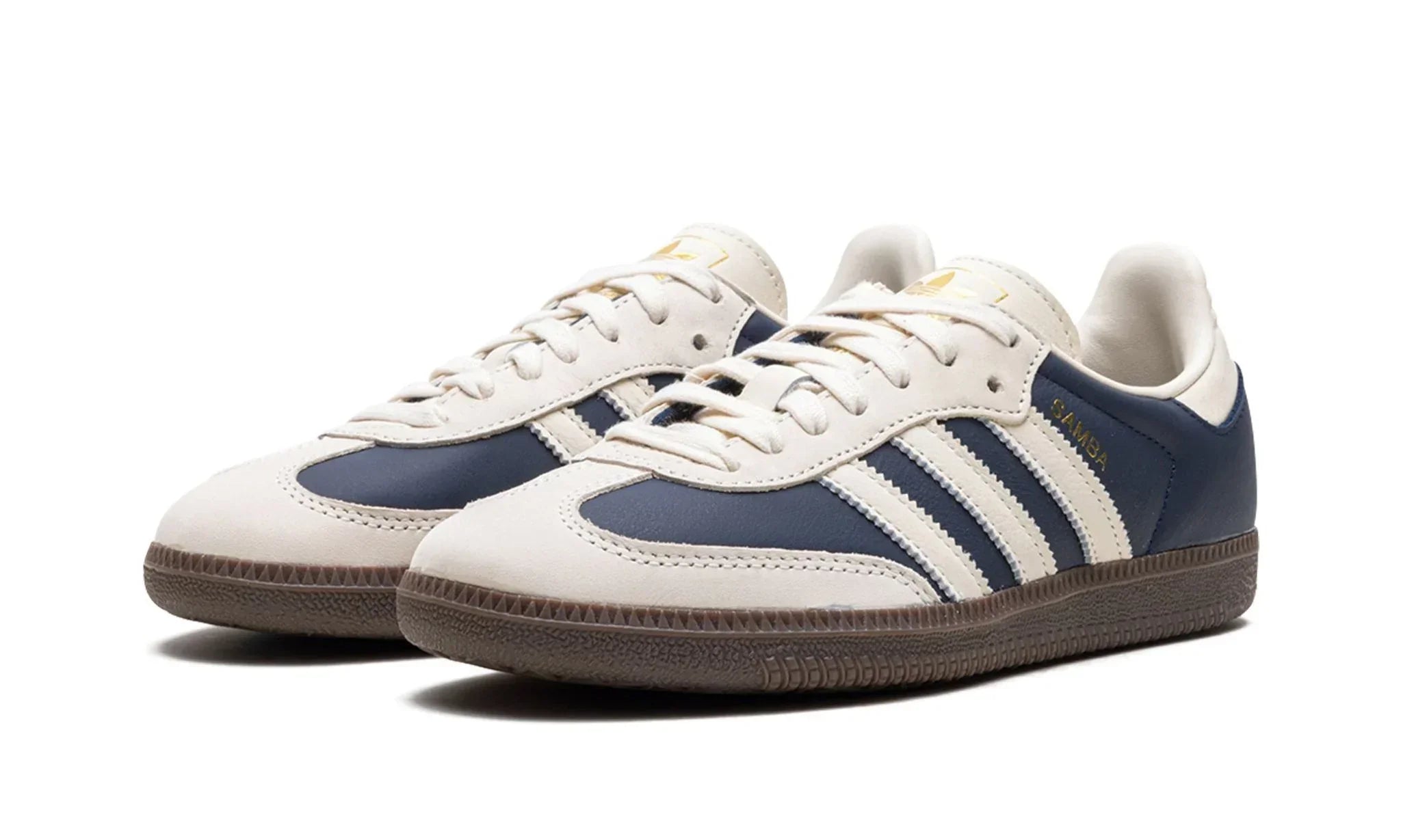 Tênis Adidas Samba OG Feminino "Night Indigo Crew White" - IG1968