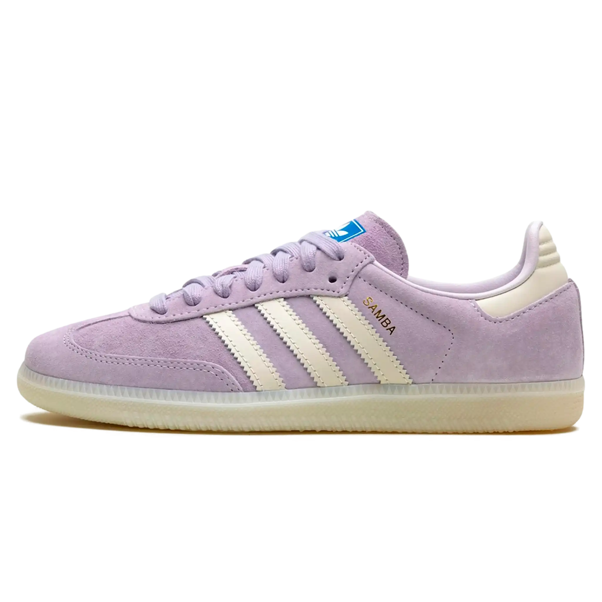 Tênis Adidas Samba OG Feminino "Silver Dawn" Roxo - IG6176
