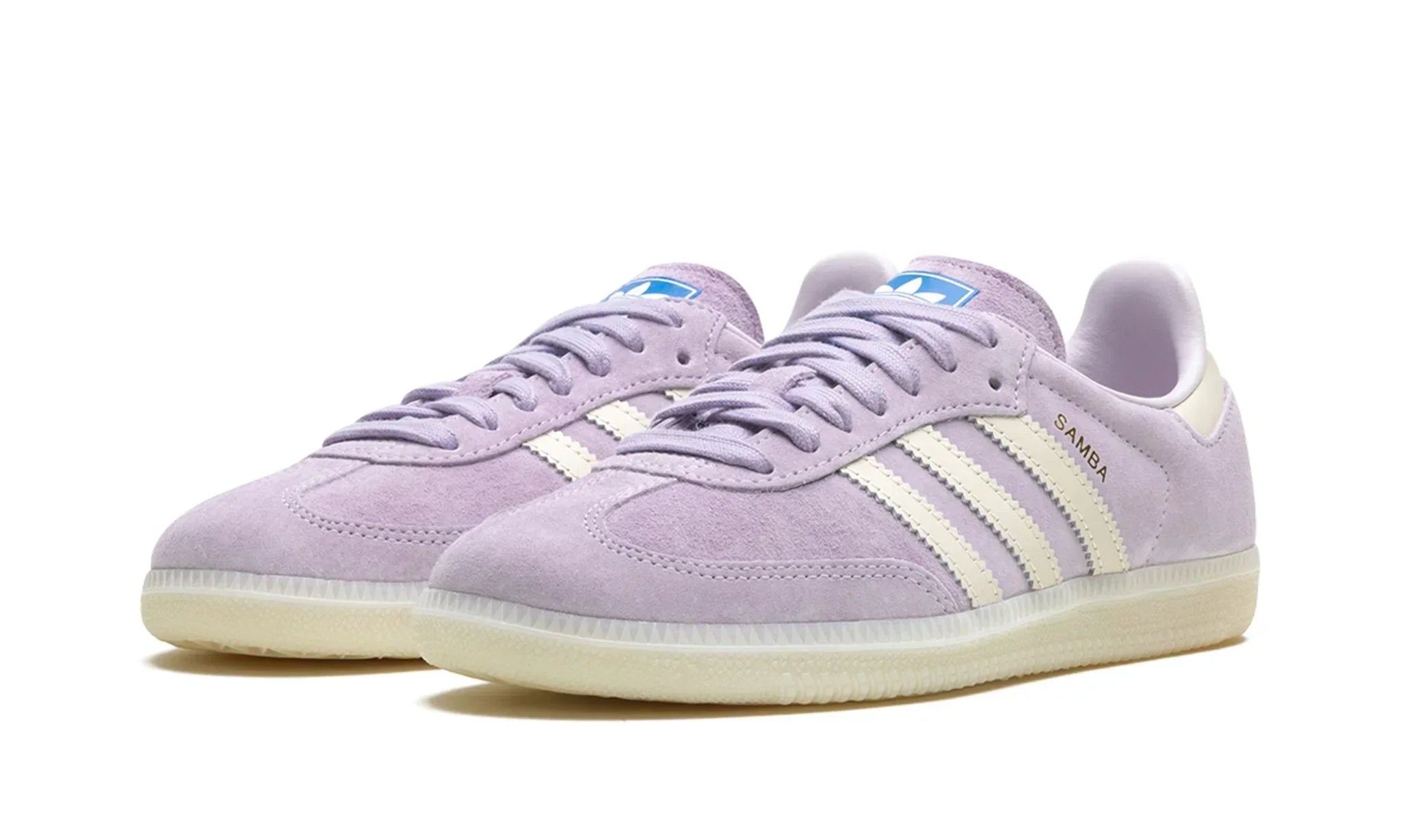 Tênis Adidas Samba OG Feminino "Silver Dawn" Roxo - IG6176