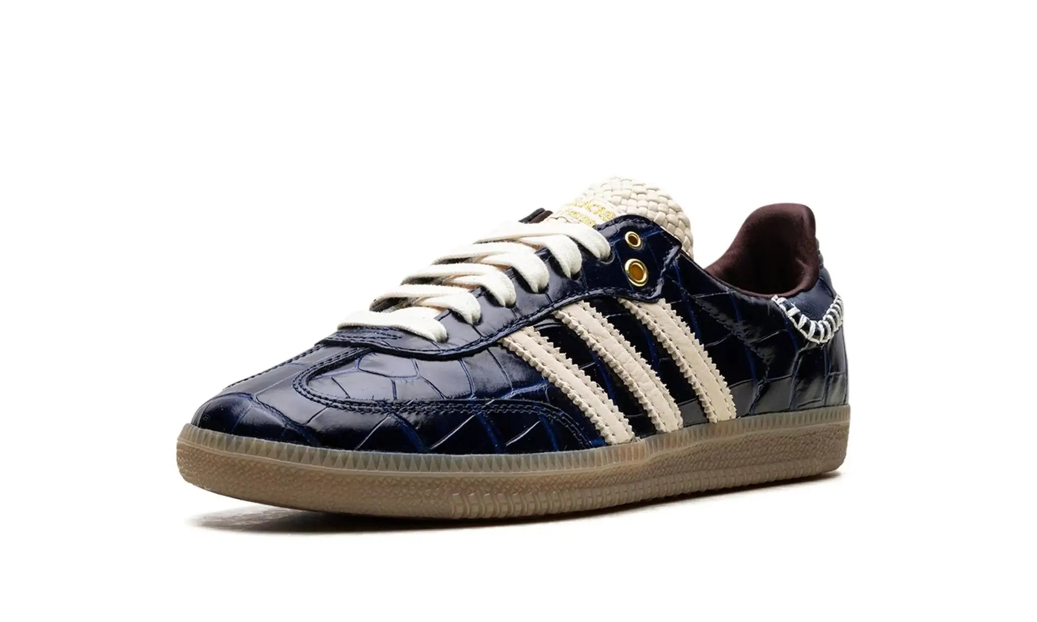 Tênis Adidas Samba x Wales Bonner "Navy Croc" Azul - JH9825