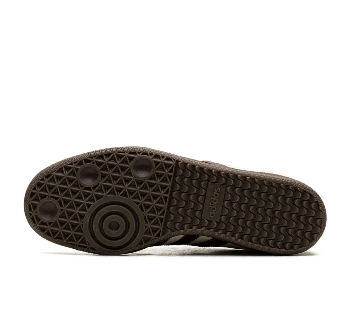 Adidas Samba OG 'Wonder White Maroon' Bege/Vinho - IG1987