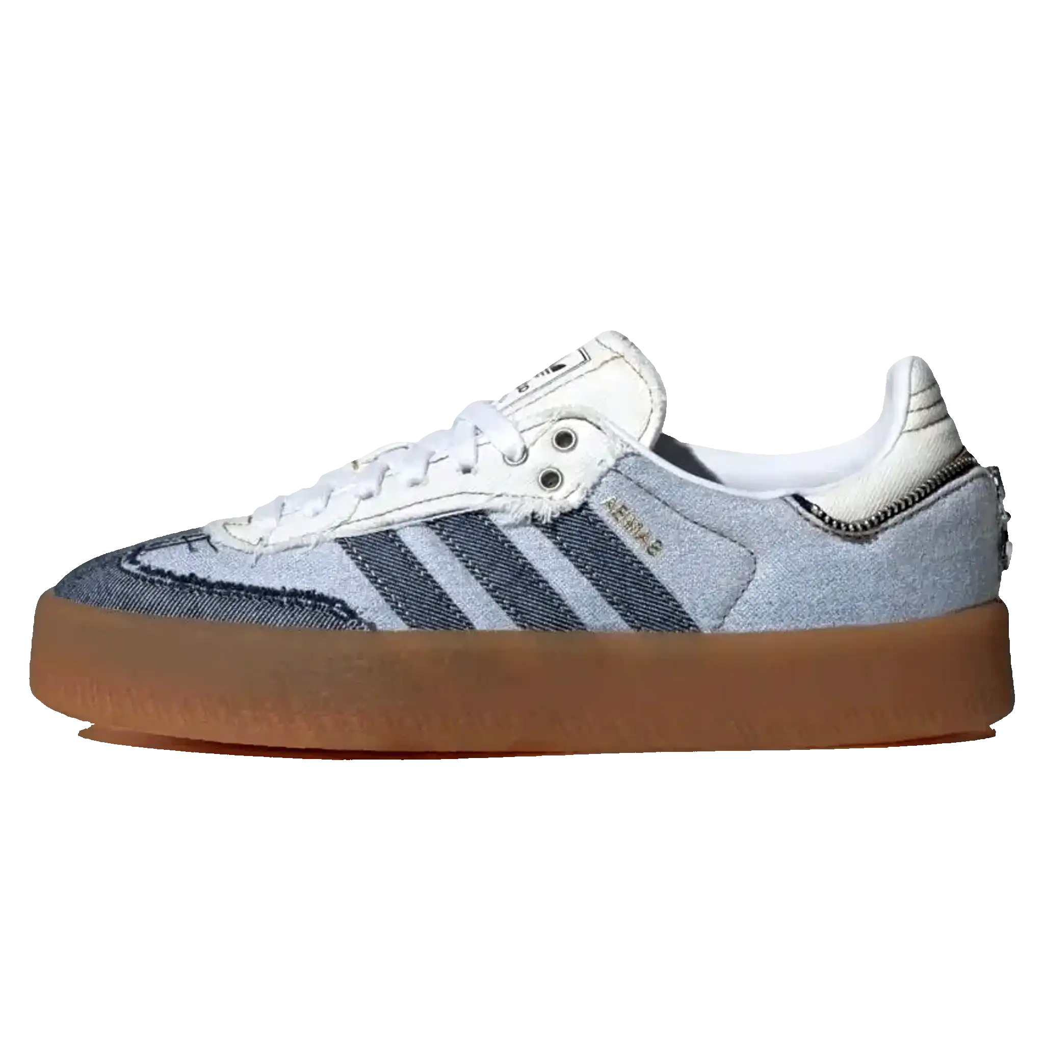 Tênis Adidas Sambae Feminino "Denim" Azul - II0001