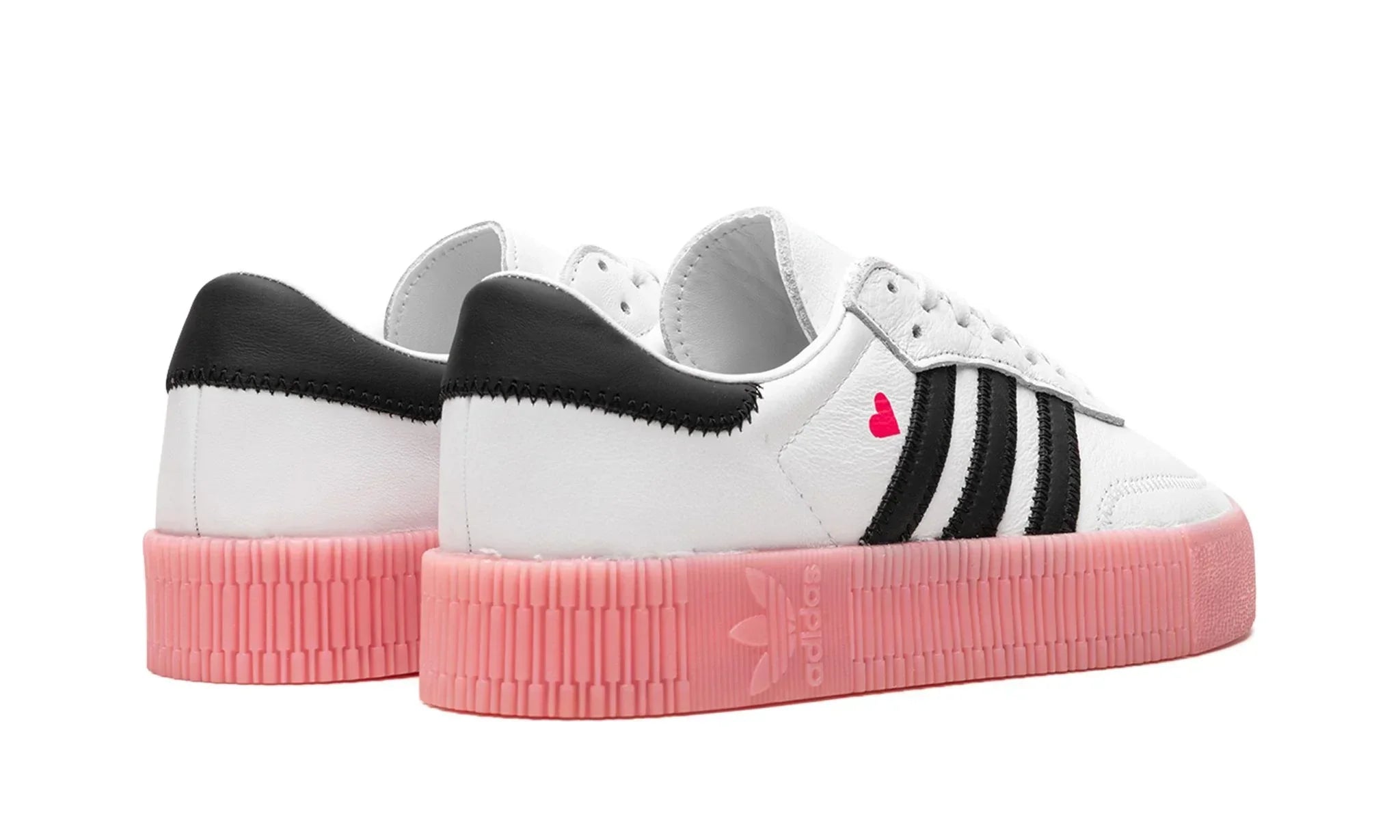 Tênis Adidas Sambarose Feminino "Valentine" Branco / Preto - EF4965
