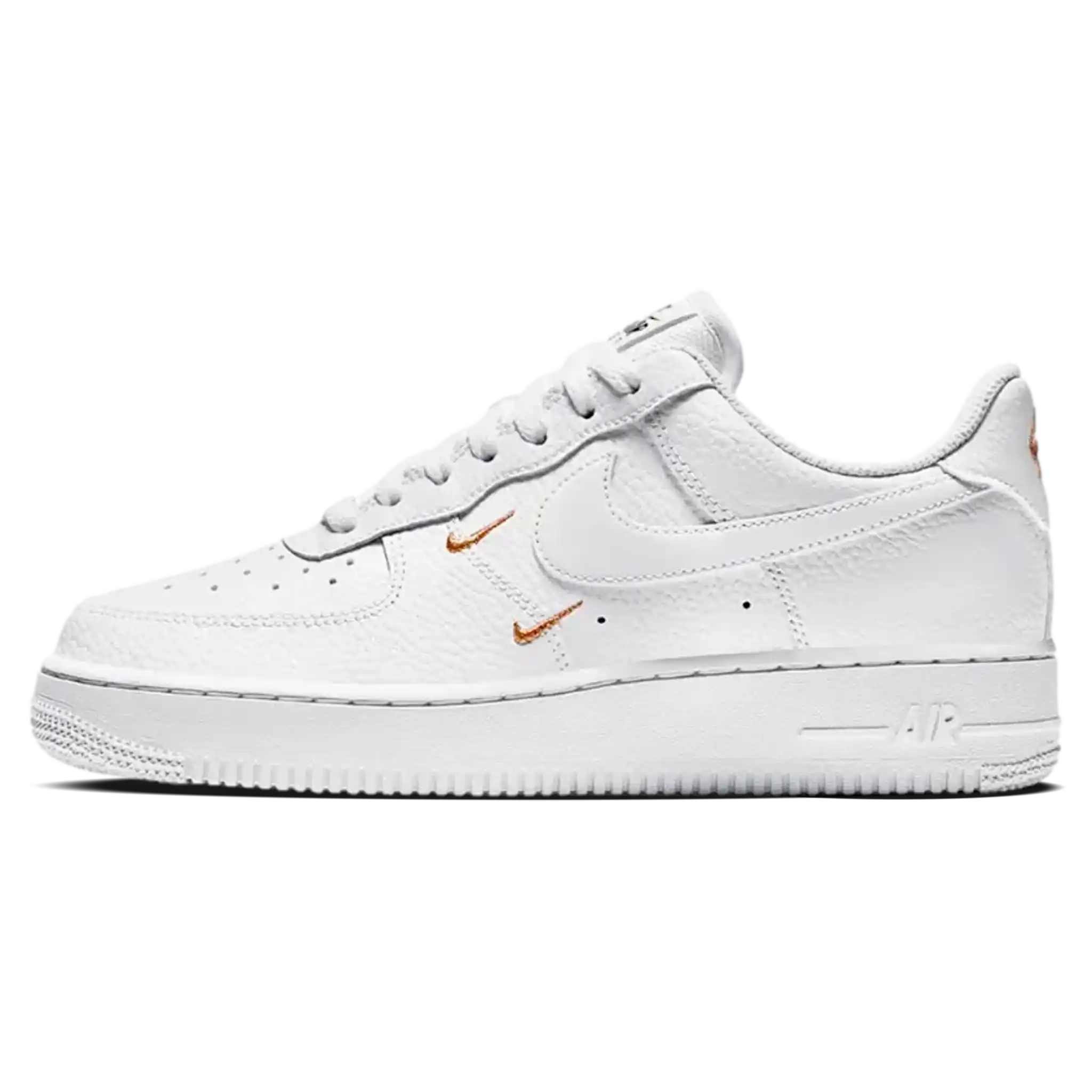 Tênis Air Force 1 Essential White "Gold Swoosh" Branco / Dourado - CT1989-100