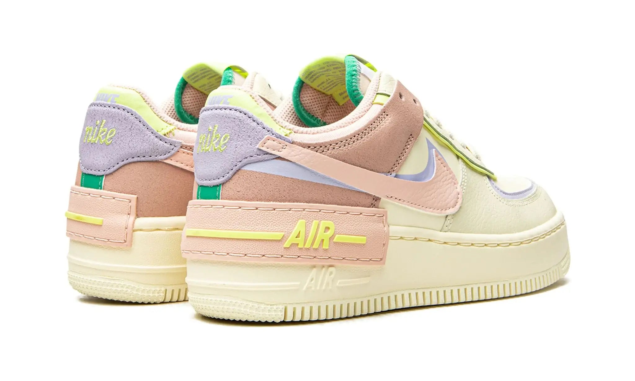 Tênis Air Force 1 Shadow Feminino "Cashmere" Creme / Rosa - CI0919-700