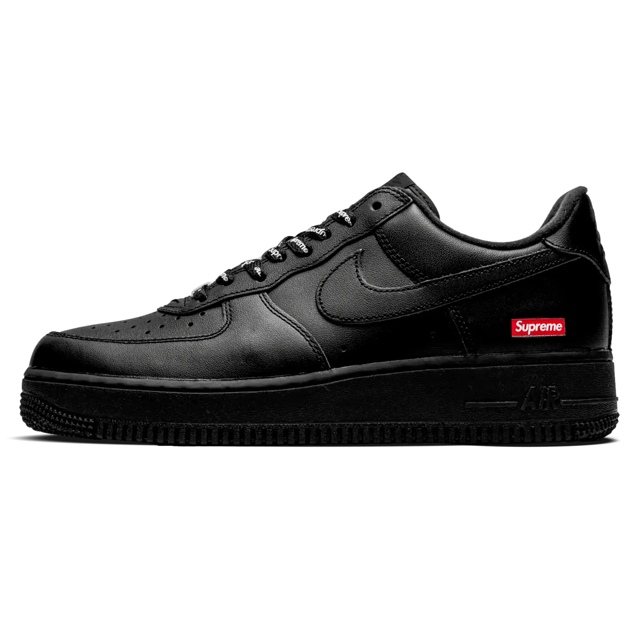 Tênis Air Force 1  x Supreme "Black" Preto - CU9225-001