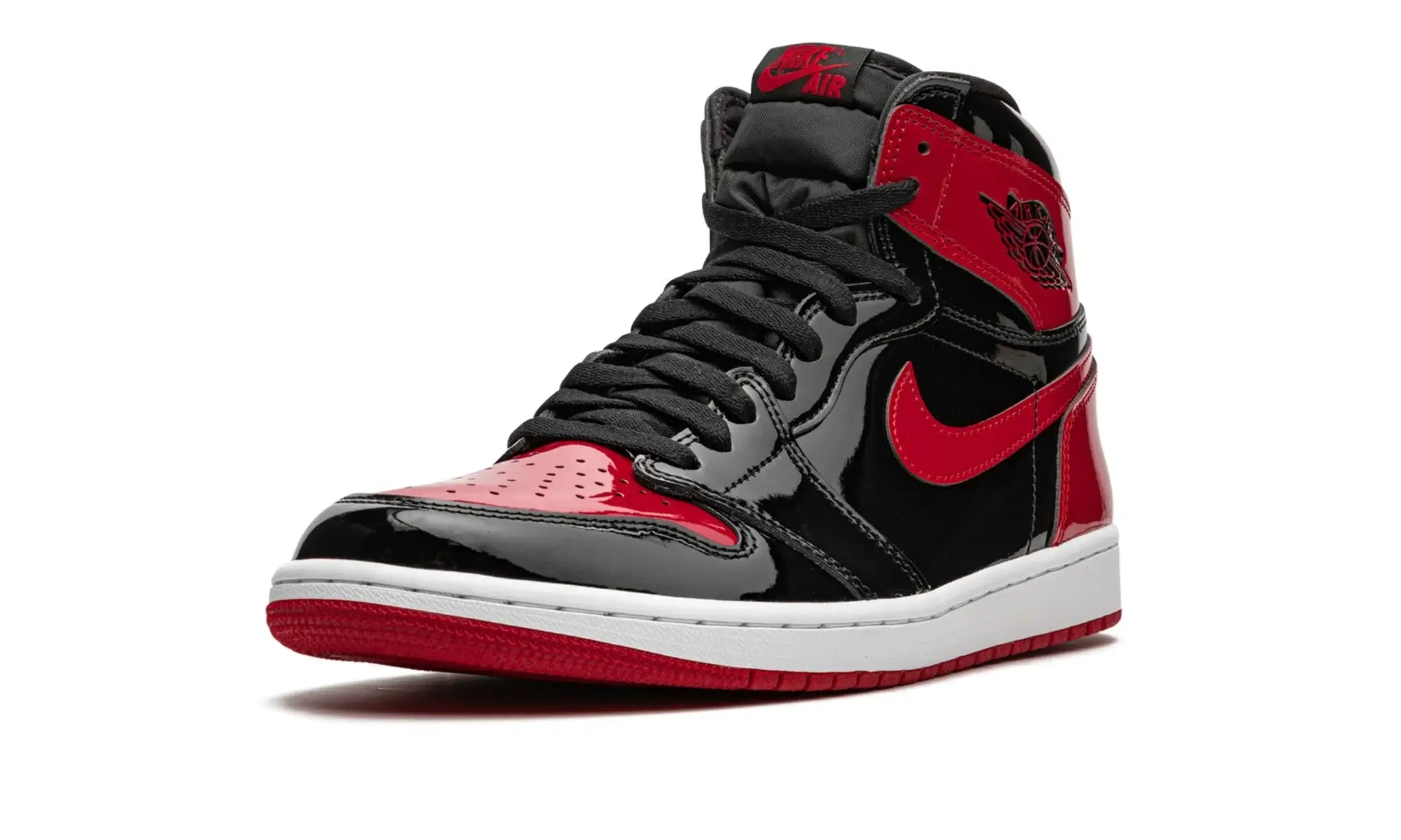Tênis Air Jordan 1 High "Patent Bred" Vermelho / Preto - 555088-063