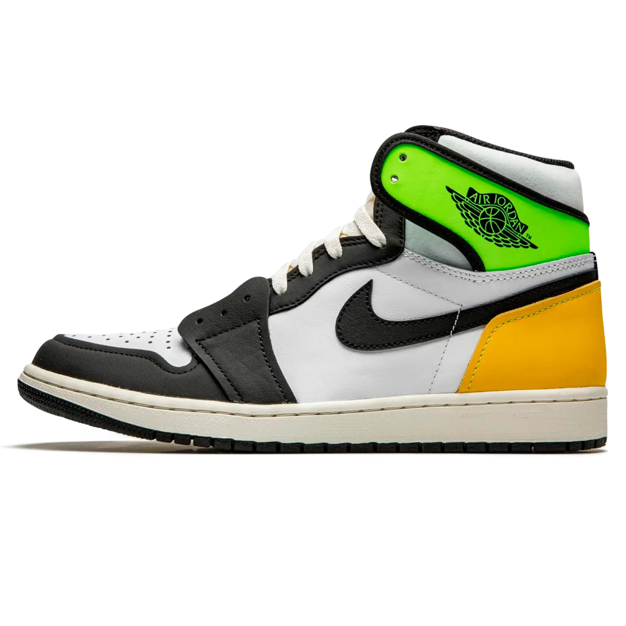 Tênis Air Jordan 1 High "Volt Gold" Amarelo - 555088-118