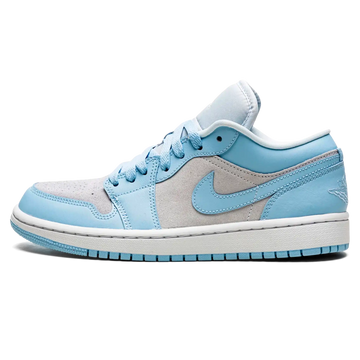 Tênis Air jordan 1 Low Feminino "Aluminium" Azul / Cinza - DC0774-050