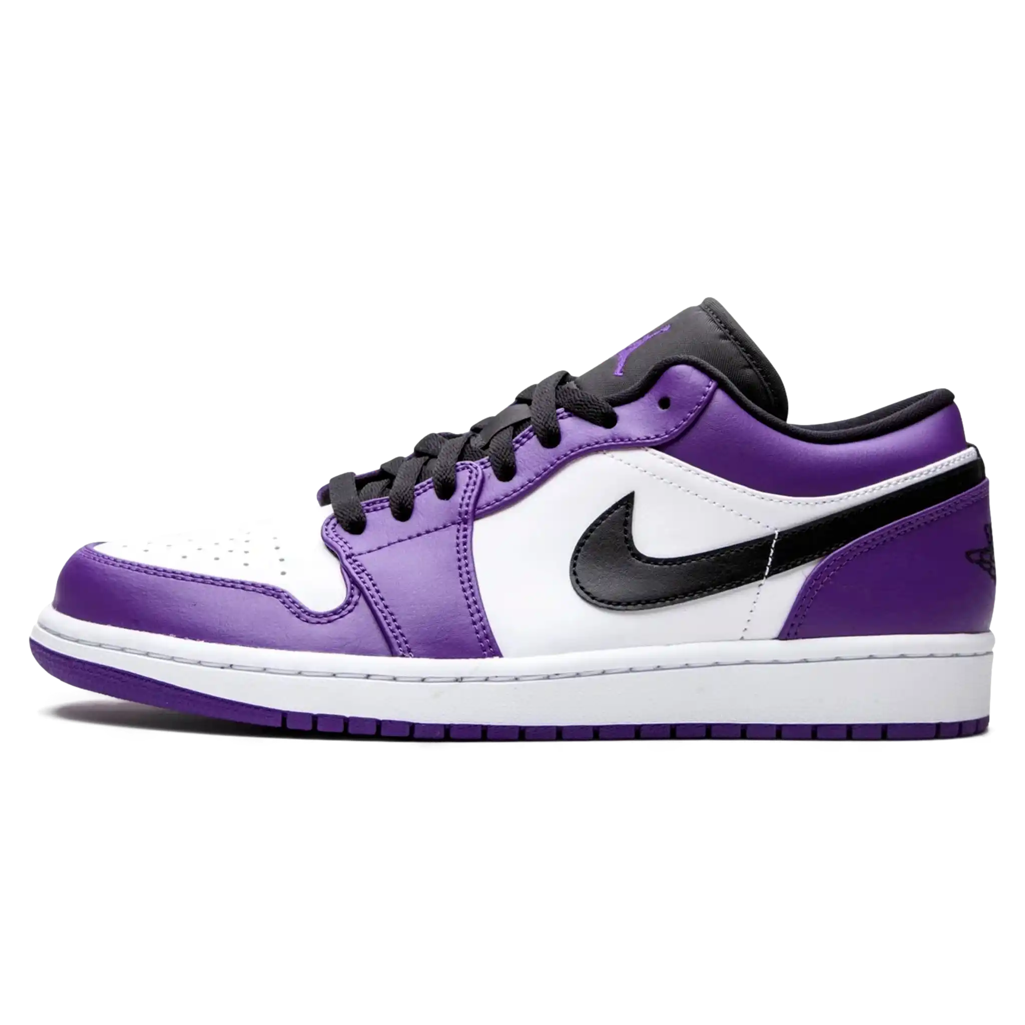 Tênis Air jordan 1 Low Masculino "Court Purple" Roxo - 553558-500