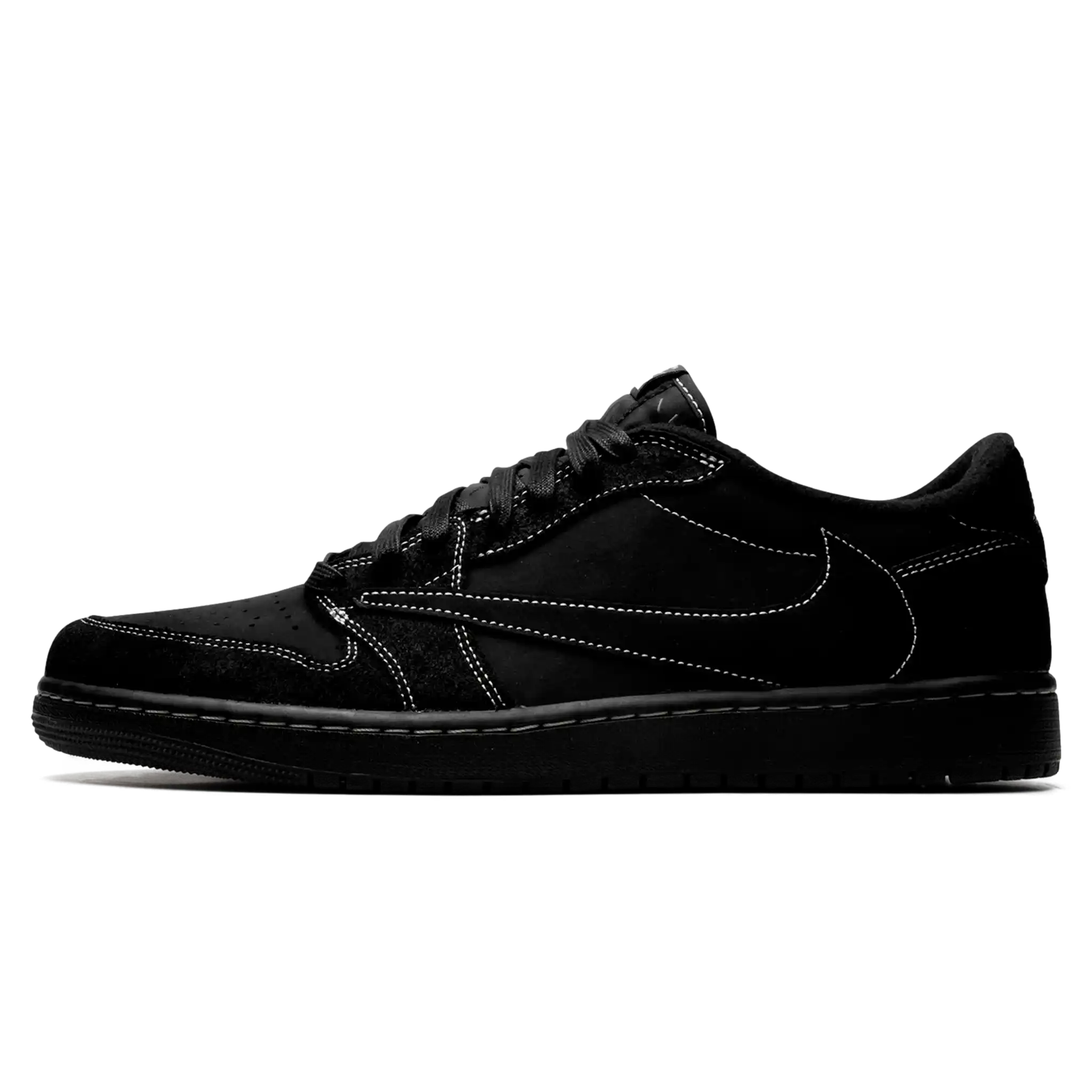 Tênis Air Jordan 1 Low x Travis Scott "Black Phantom" - DM7866-001