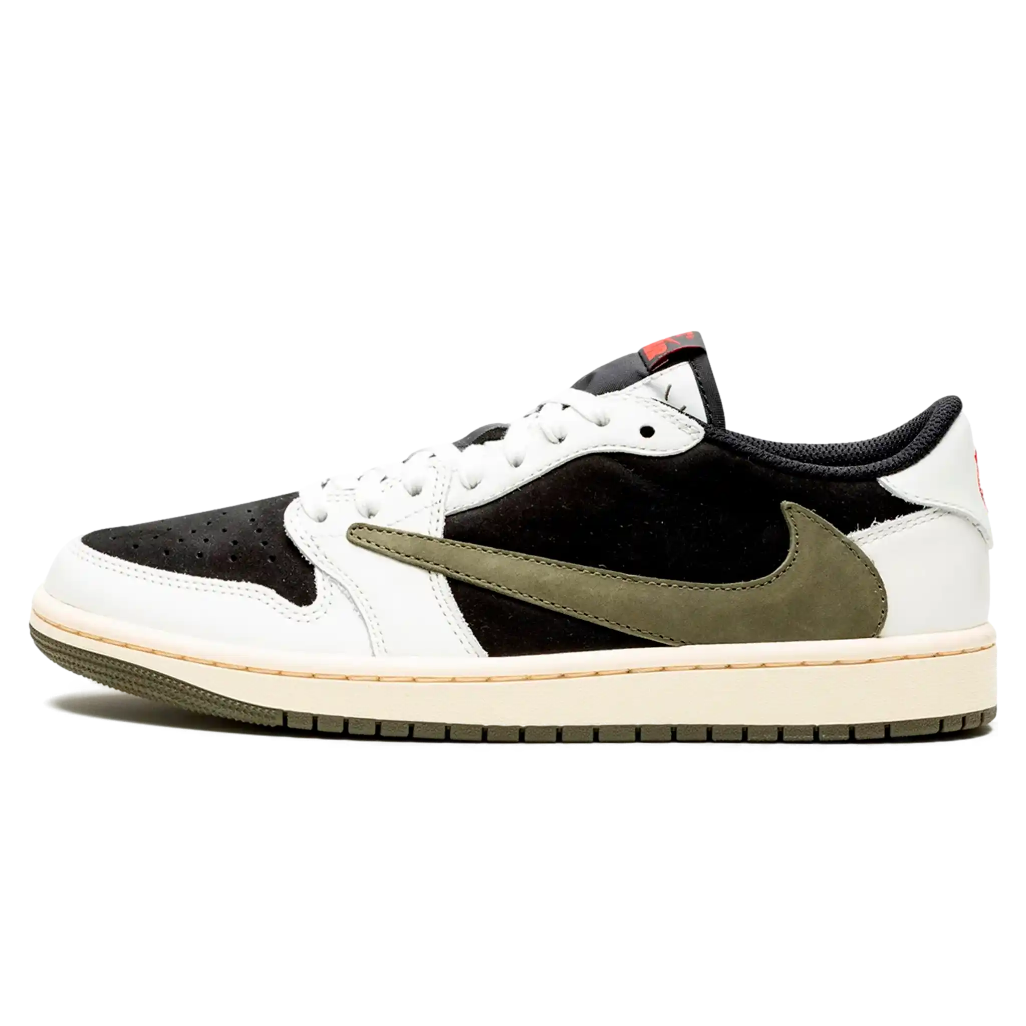 Tênis Air Jordan 1 Low x Travis Scott "Olive" - DM7866-200