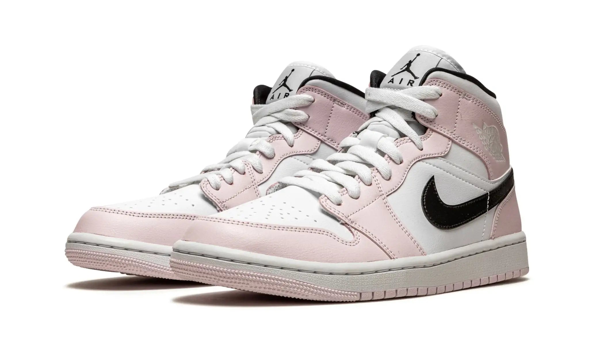 Tênis Air Jordan 1 Mid Feminino "Barely Pink" Rosa - BQ6472-500