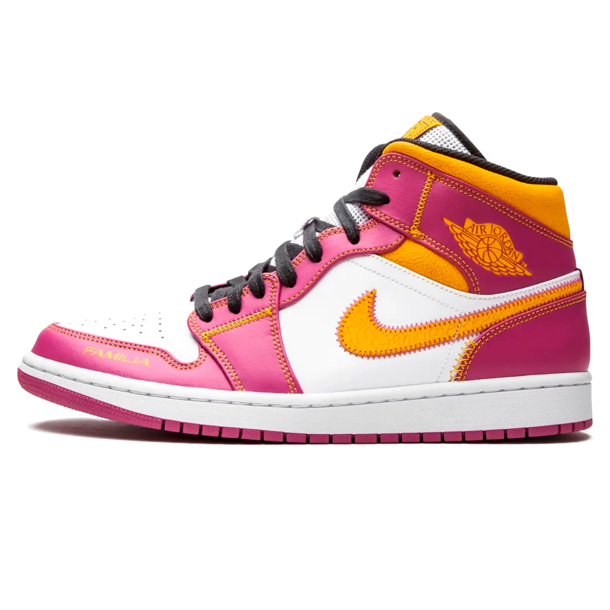 Tênis Air Jordan 1 Mid "Dia De Los Muertos" Rosa - DC0500-100