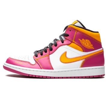 Tênis Air Jordan 1 Mid "Dia De Los Muertos" Rosa - DC0500-100