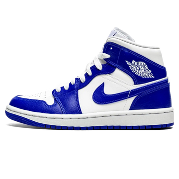 Tênis Air Jordan 1 Mid Feminino "Kentucky" Azul - BQ6472-104
