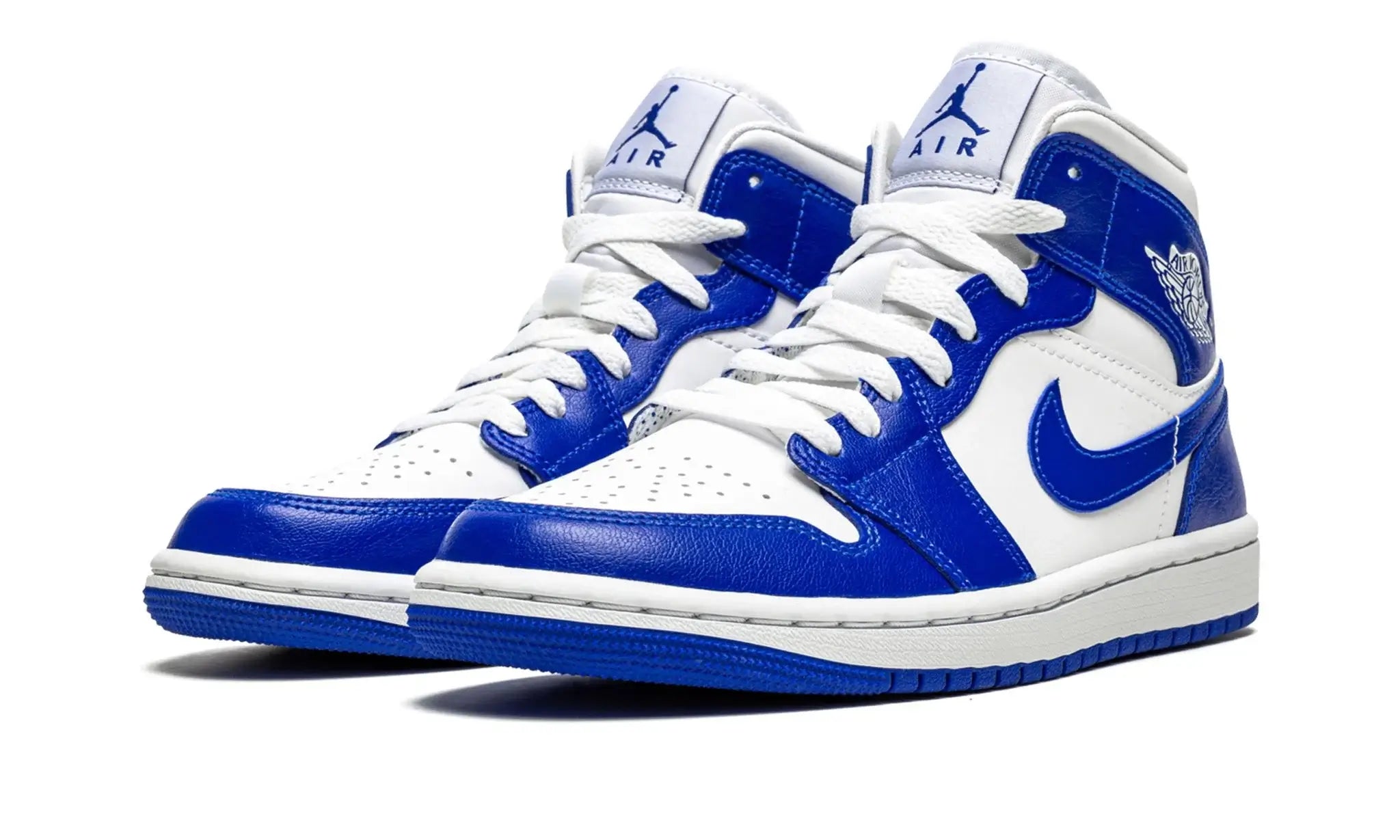 Tênis Air Jordan 1 Mid Feminino "Kentucky" Azul - BQ6472-104