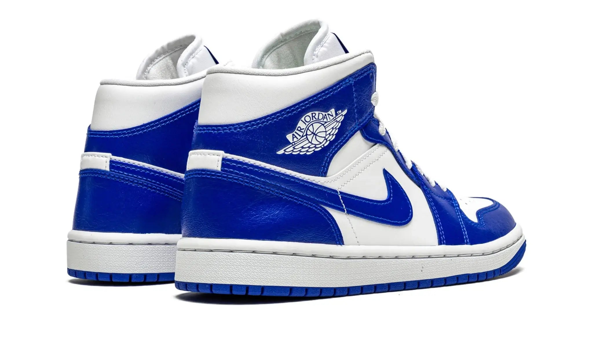 Tênis Air Jordan 1 Mid Feminino "Kentucky" Azul - BQ6472-104