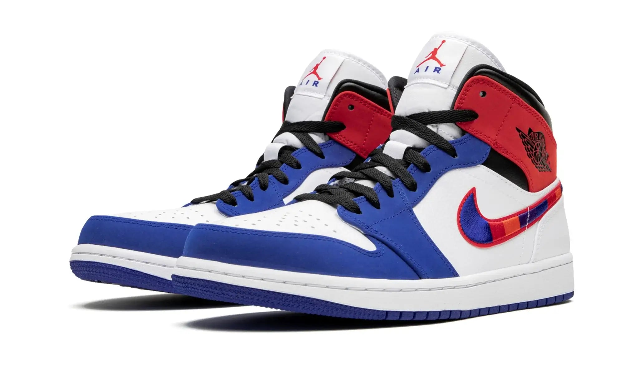 Tênis Air Jordan 1 Mid "Multi Color Swoosh" - 852542-146