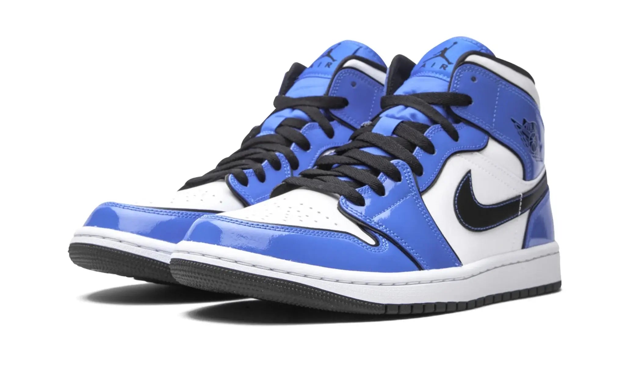 Tênis Air Jordan 1 Mid Feminino "Signal Blue" Azul - BQ6931-402