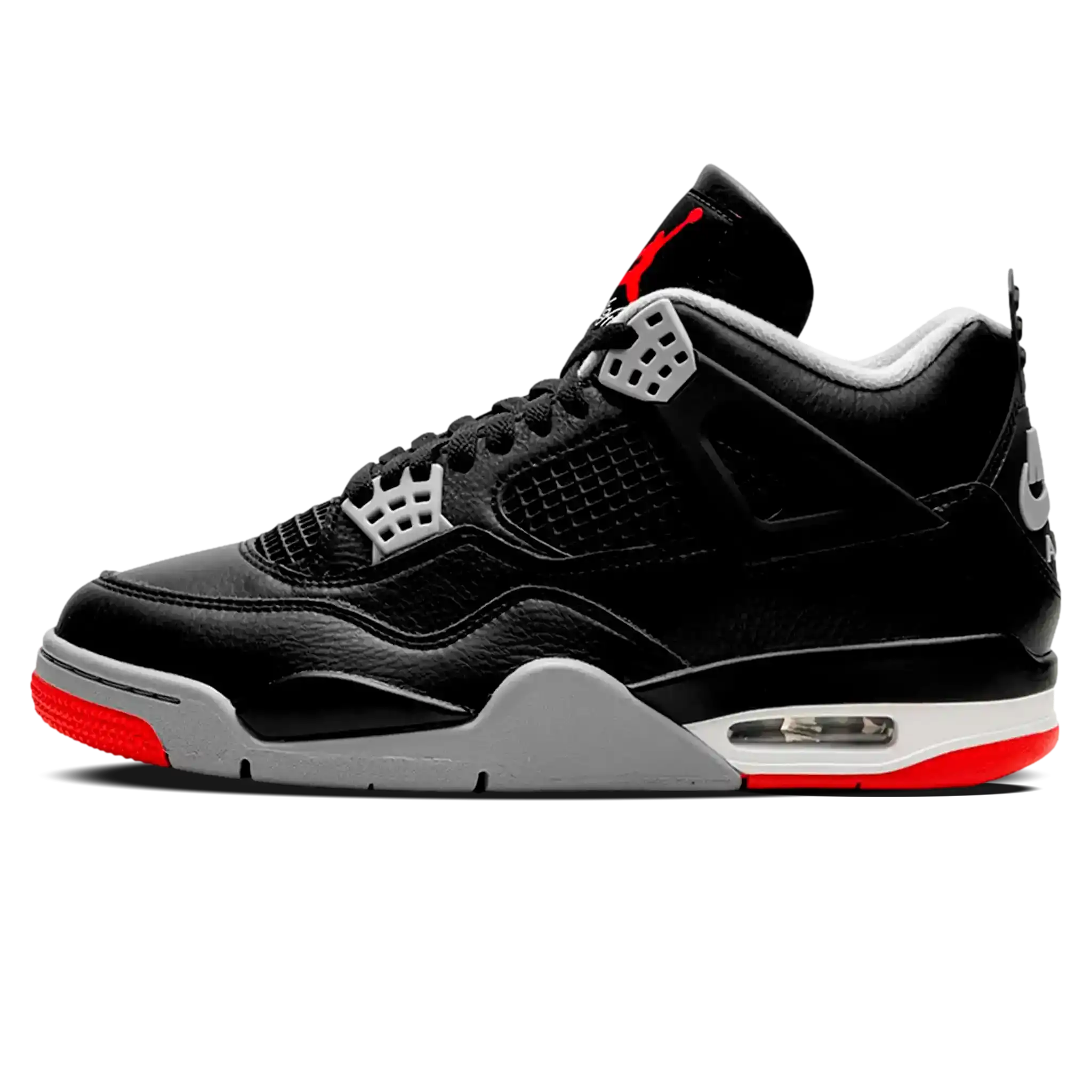 Tênis Air Jordan 4 "Bred Reimagined" Preto / Vermelho - FV5029-006