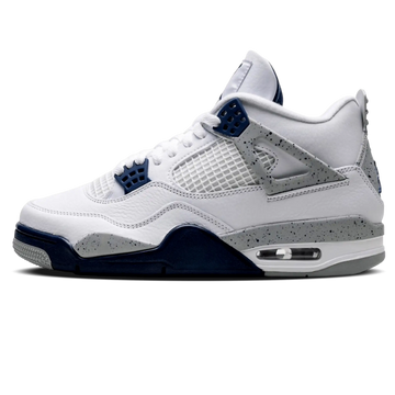 Tênis Air jordan 4 "Midnight Navy" Branco / Azul - DH6927-140