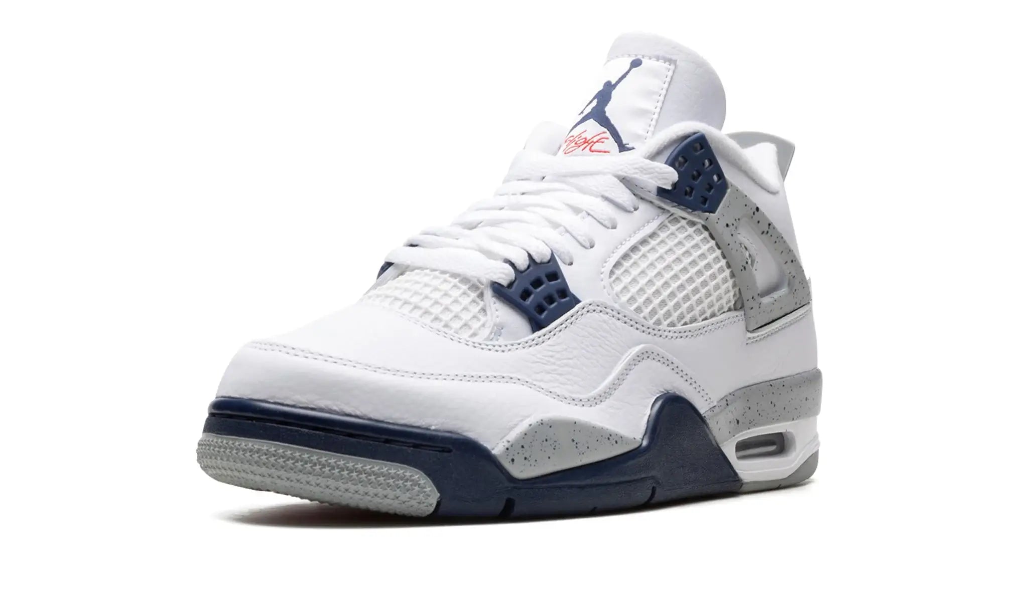 Tênis Air jordan 4 "Midnight Navy" Branco / Azul - DH6927-140