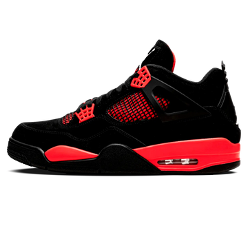 Tênis Air jordan 4 "Red Thunder" Preto / Vermelho - CT8527-016