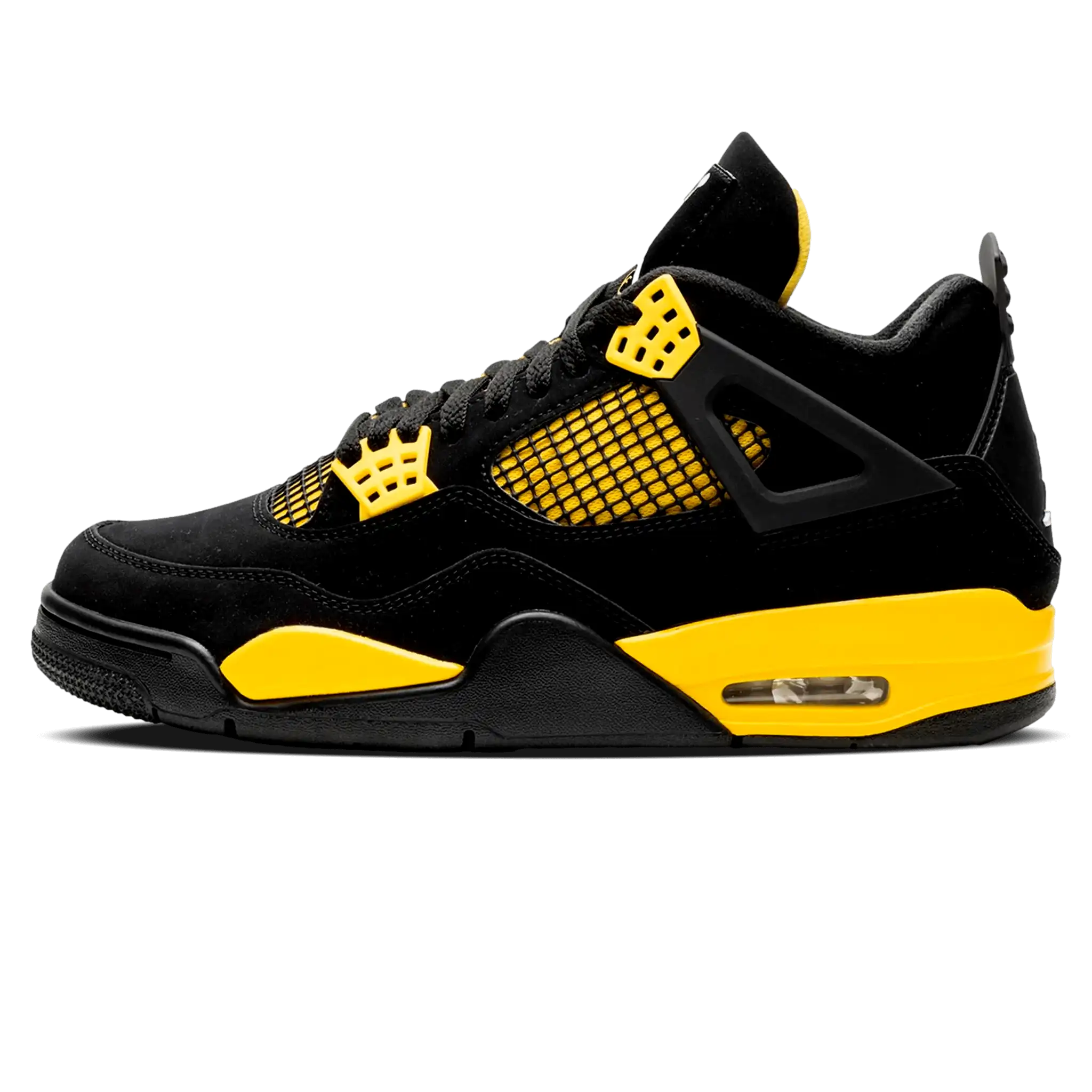 Tênis Air Jordan 4 "Thunder" Preto / Amarelo - DH6927-017