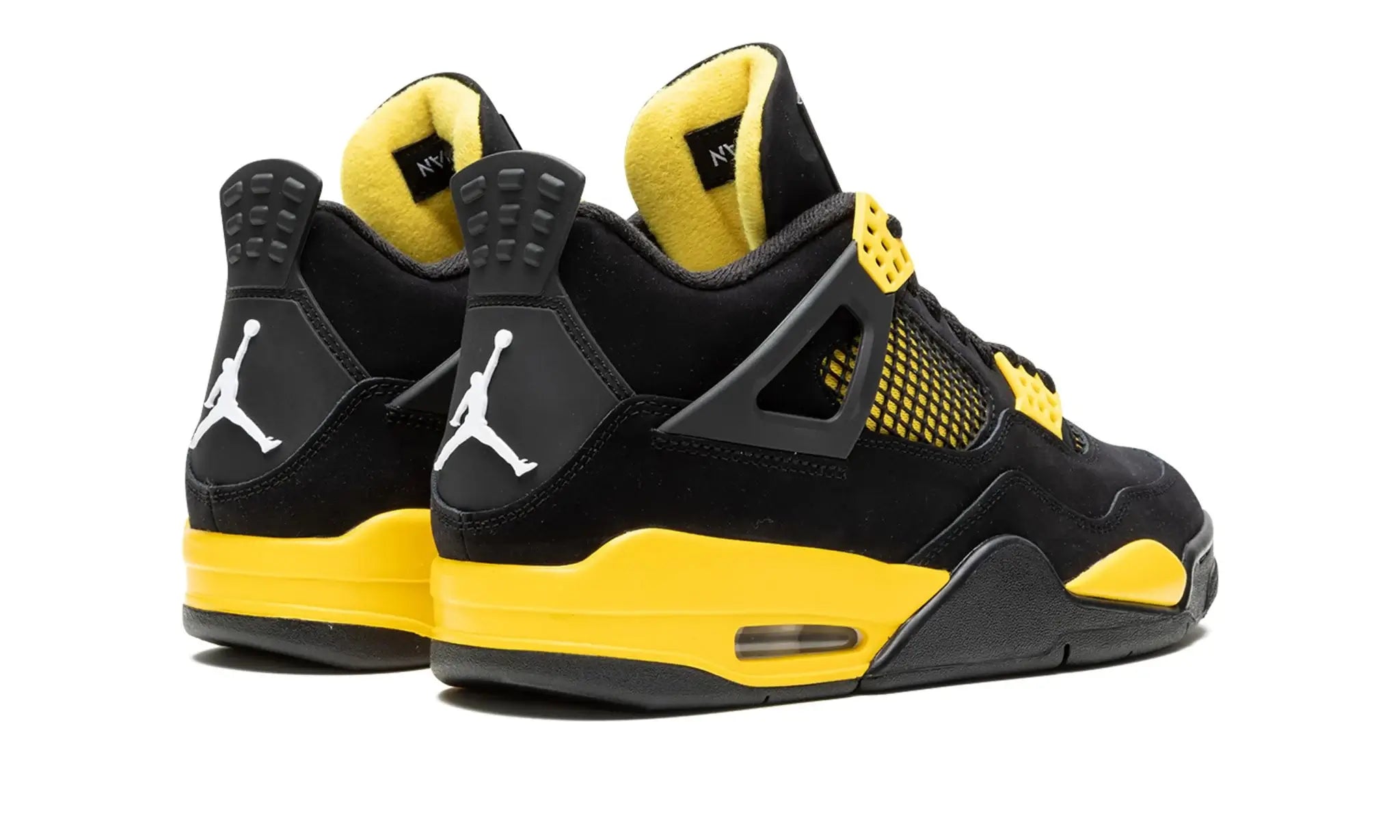 Tênis Air Jordan 4 "Thunder" Preto / Amarelo - DH6927-017