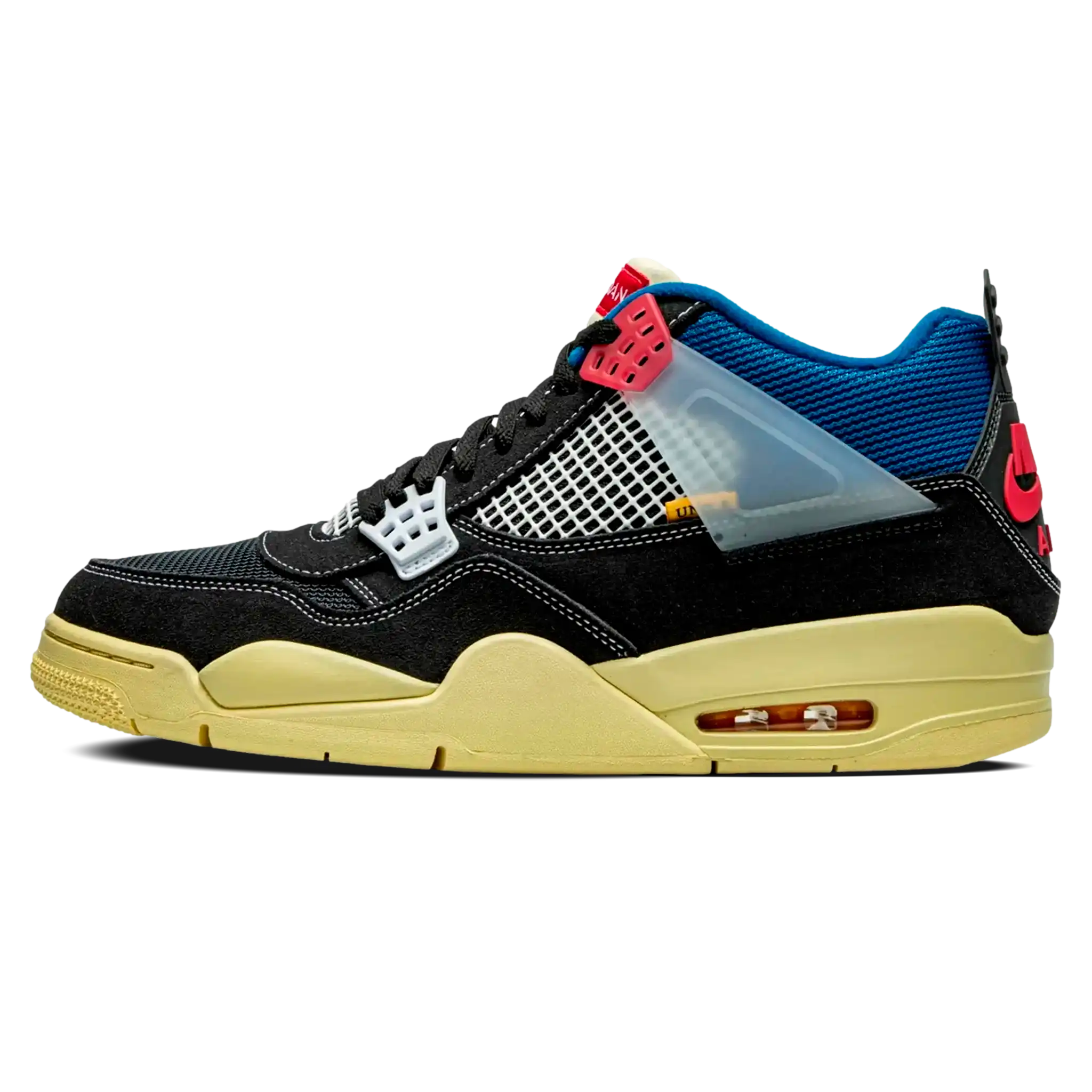 Tênis Air Jordan 4 x Union LA "Off-Noir" Preto - DC9533-001