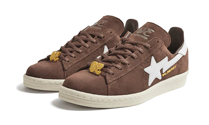 Tênis Adidas Campus 80s x BAPE '30th Anniversary - Brown' - IF3379