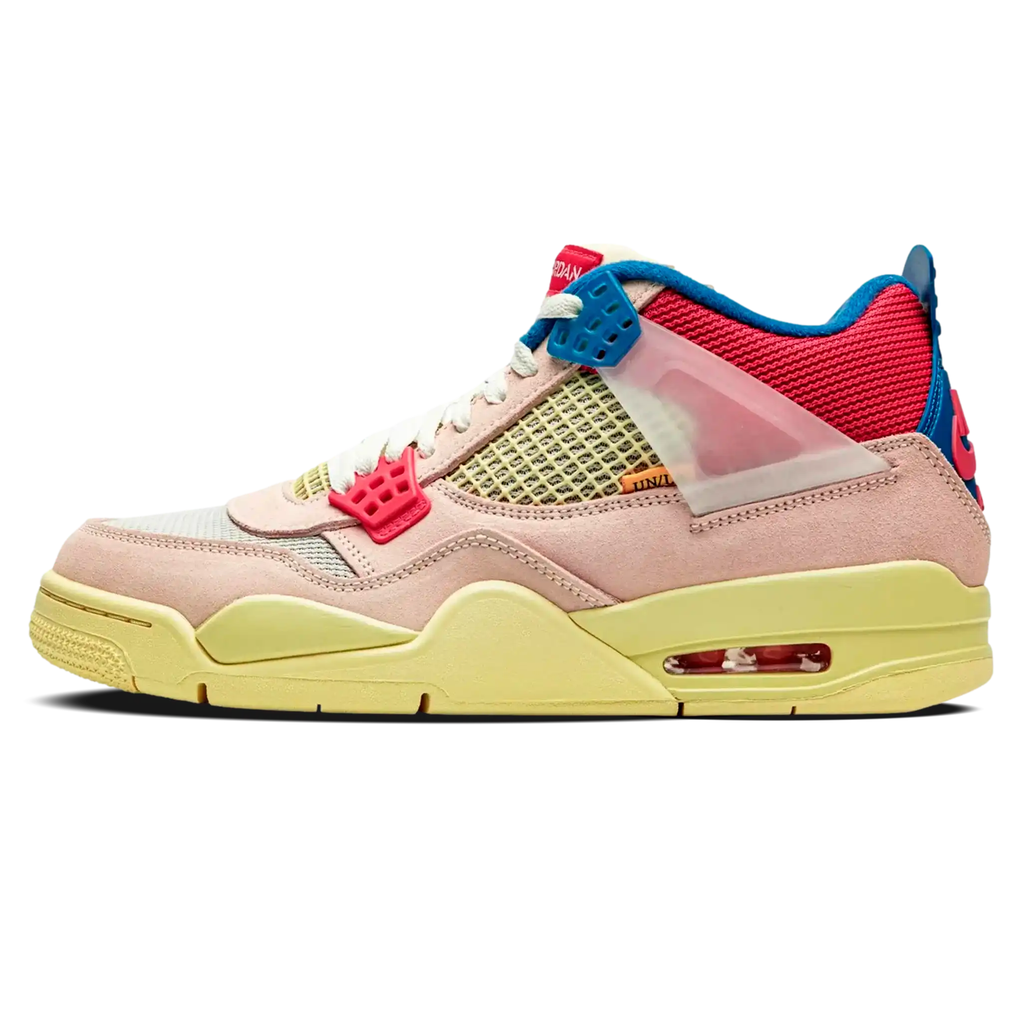 Tênis Air Jordan 4 x Union LA "Guava Ice" Rosa - DC9533-800