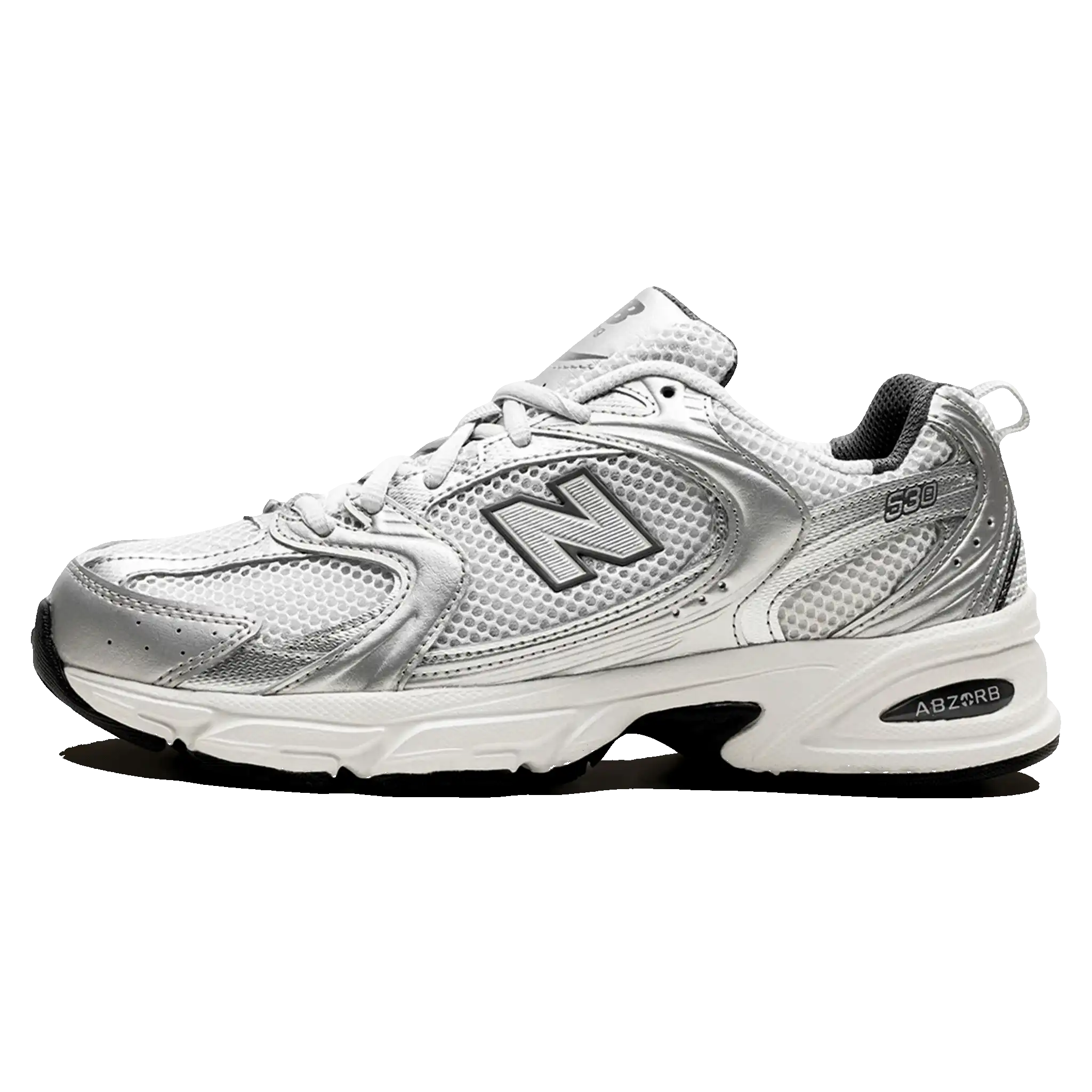 Tênis New Balance 530 "Grey Matter Silver Metallic" Prata - MR530LG