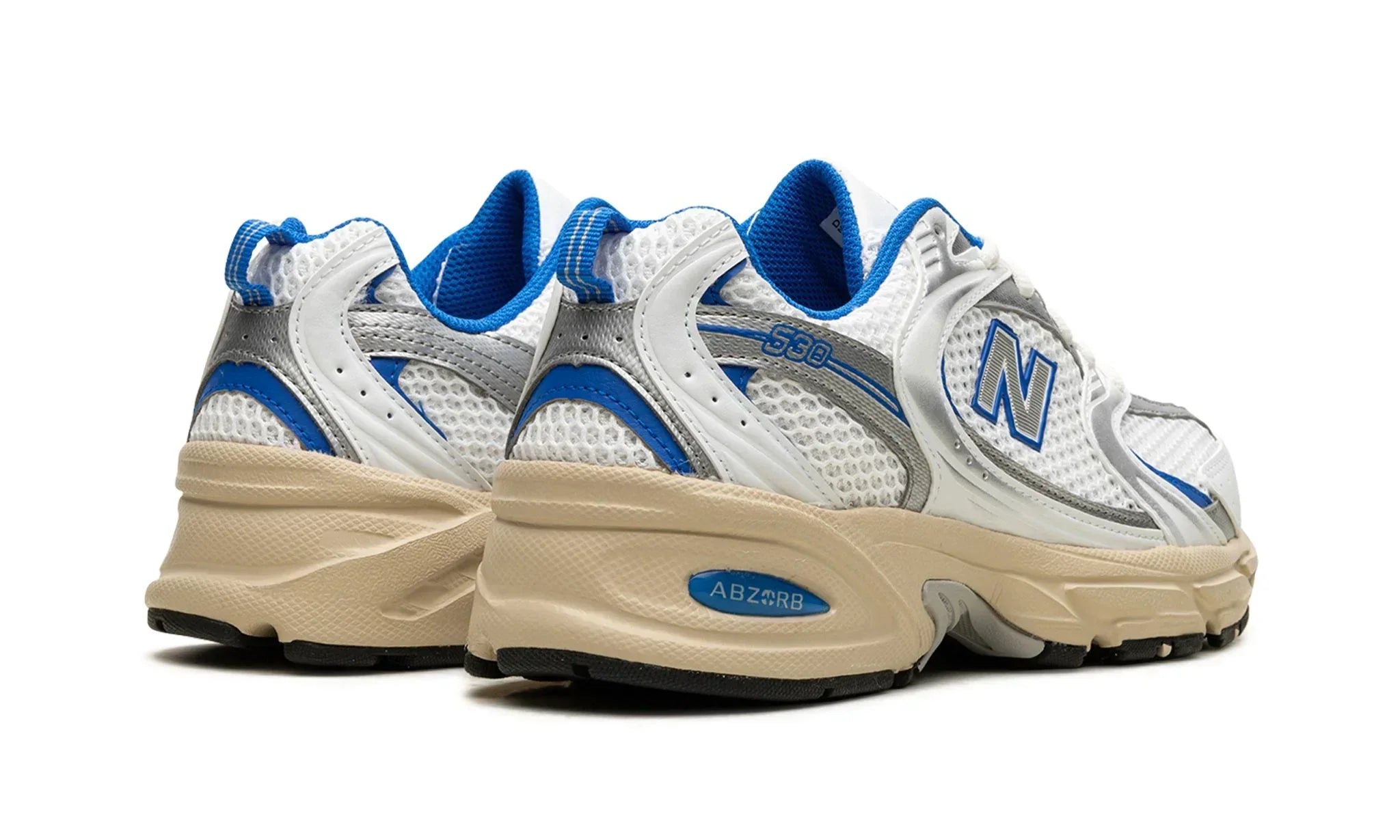 Tênis New Balance 530 "White Blue Oasis" Branco / Azul - MR530EA