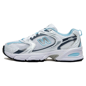Tênis New Balance 530 "White Light Chrome Blue" Branco / Azul - MR530RA
