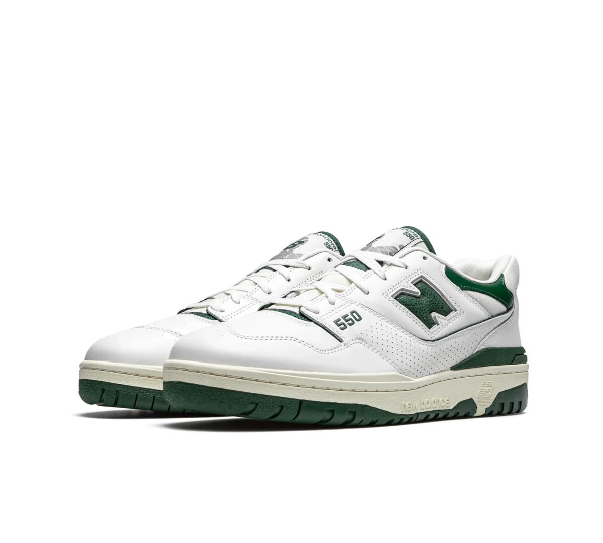 Tênis New Balance 550 x Aime Leon Dore 'Evergreen' Branco / Verde - BB550ALD