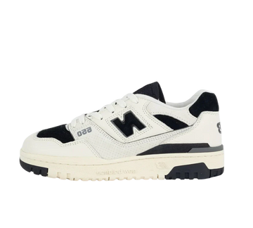Tênis New Balance 550 'Sea Salt Black' Preto / Branco - BB550LEG