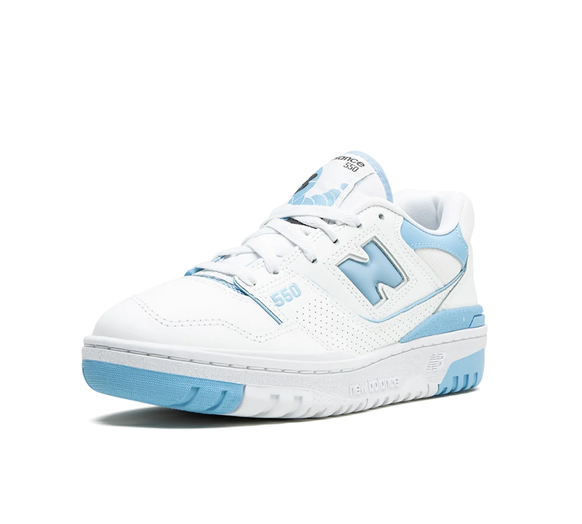 Tênis New Balance 550 'UNC' Branco / Azul - BBW550BC